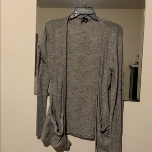 Grey cardigan